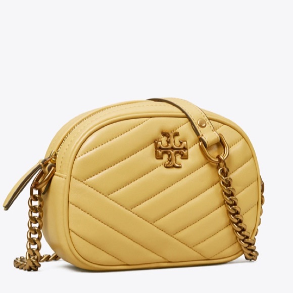 SOLD⛔️Authentic TORY BURCH Quilted leather logo zip top Crosby - Picture 2 of 16